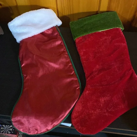 Set of 5 different Christmas stockings NEW - Picture 9 of 11
